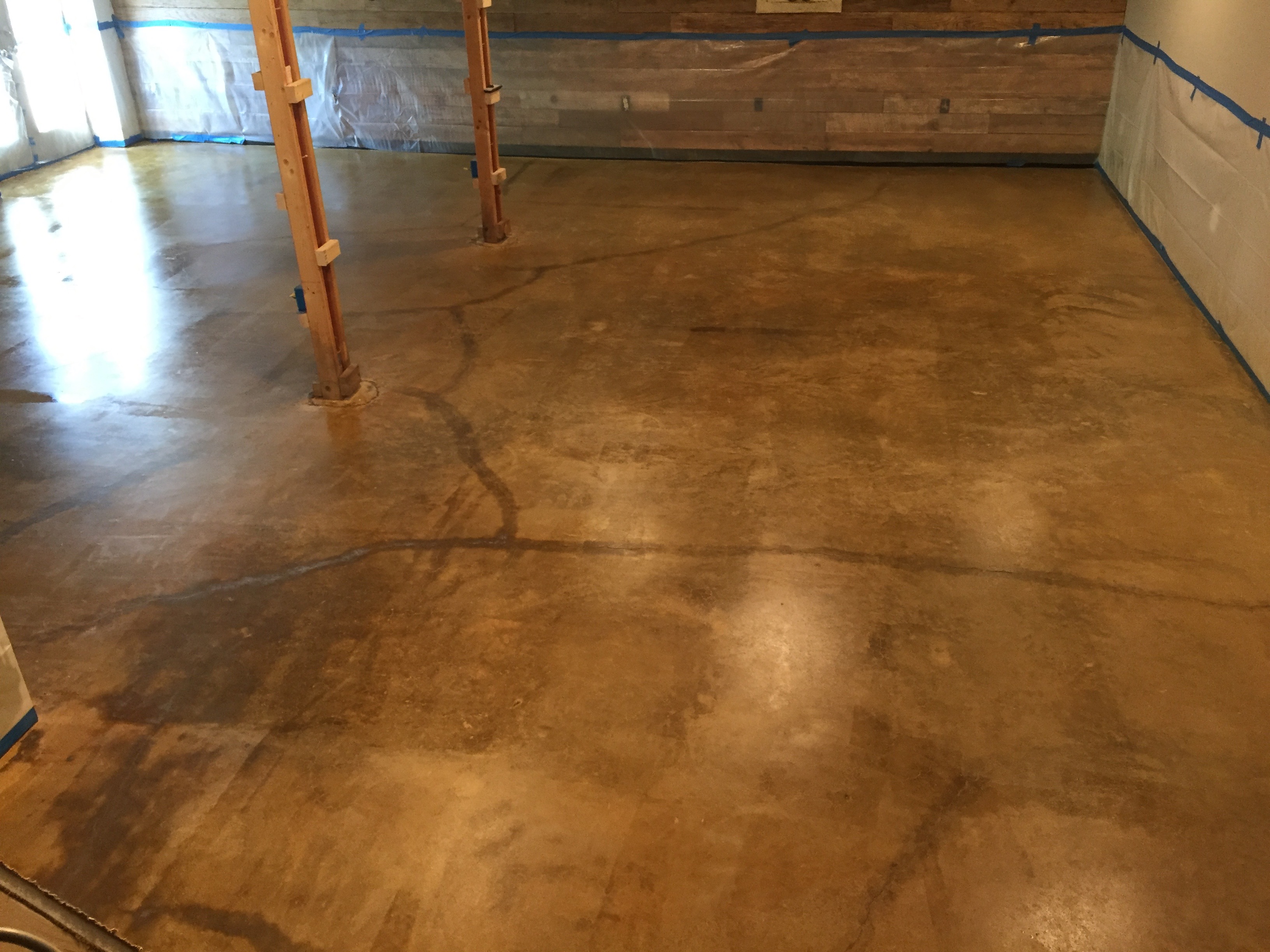 Can You Restain Concrete Floors